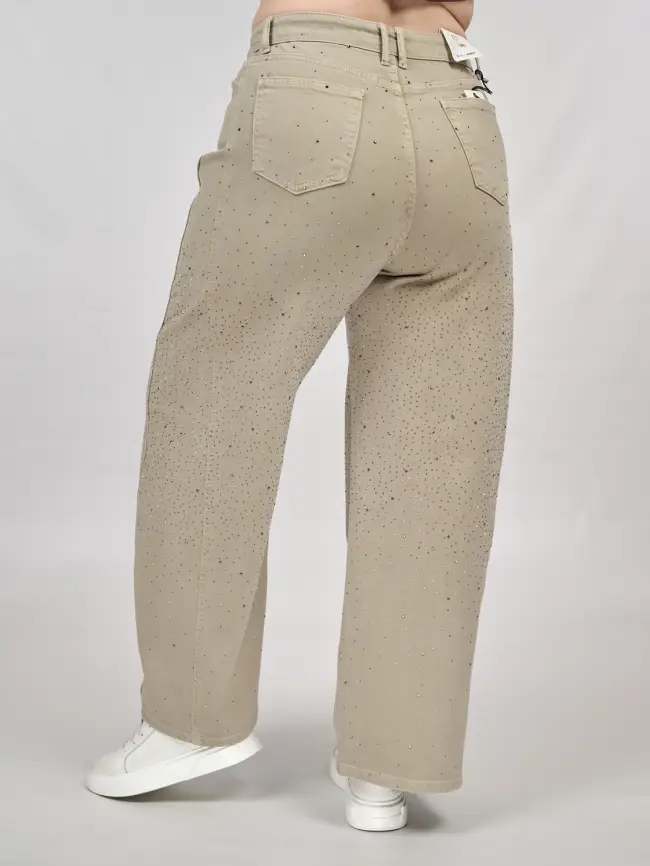 Джинсы в стразах 6788 Размеры 52-58 фото 39