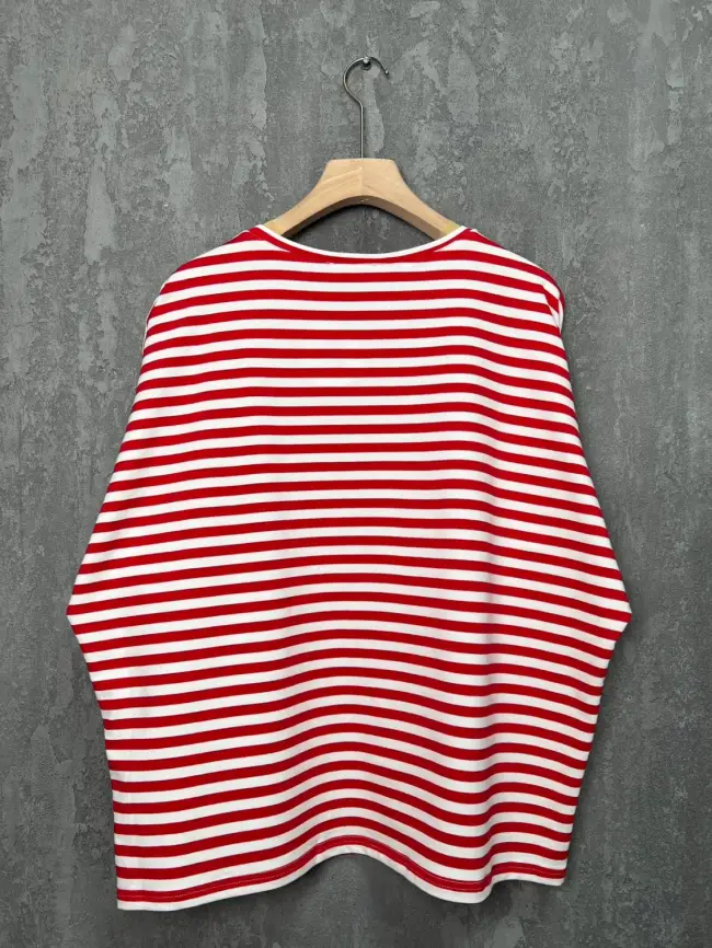 Футболка полоска ЭттоПлюс 33415 Размеры 50-58 фото 17