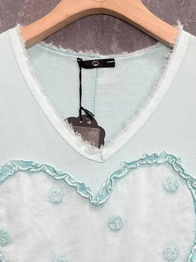 Футболка Сердце 6001 Италия Размер 50-58 фото 26