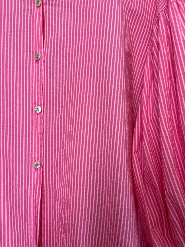 Рубашка фонарик Италия 3160 полоска Размер 52-58 фото 25