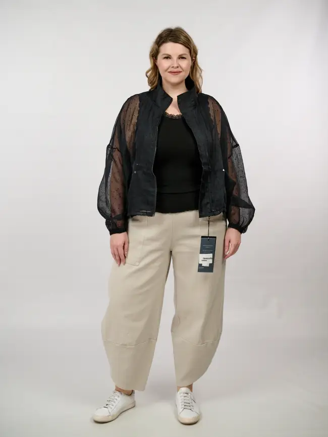 Ветровка-пыльник в горох 6703 Размер 50-58 фото 61