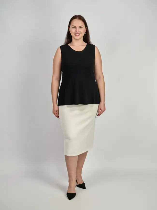 Юбка-карандаш ЭттоПлюс 272-1 Размер 54-58 фото 35