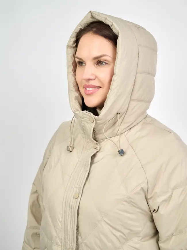 Пуховая куртка ЭттоПлюс 2553 Размер 48-54 фото 42