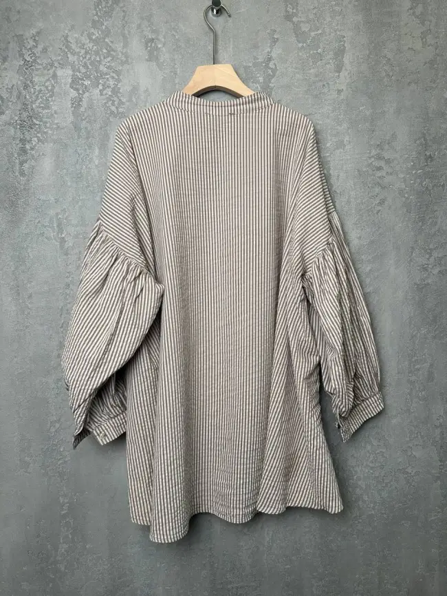 Рубашка фонарик Италия 3160 полоска Размер 52-58 фото 47