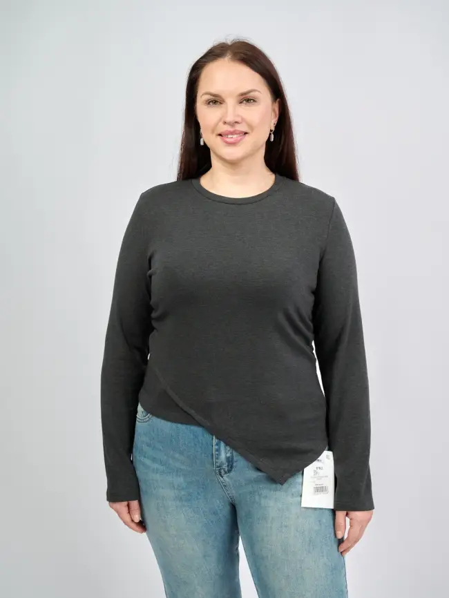 Лонгслив 25209 Размер 48-54 фото 32