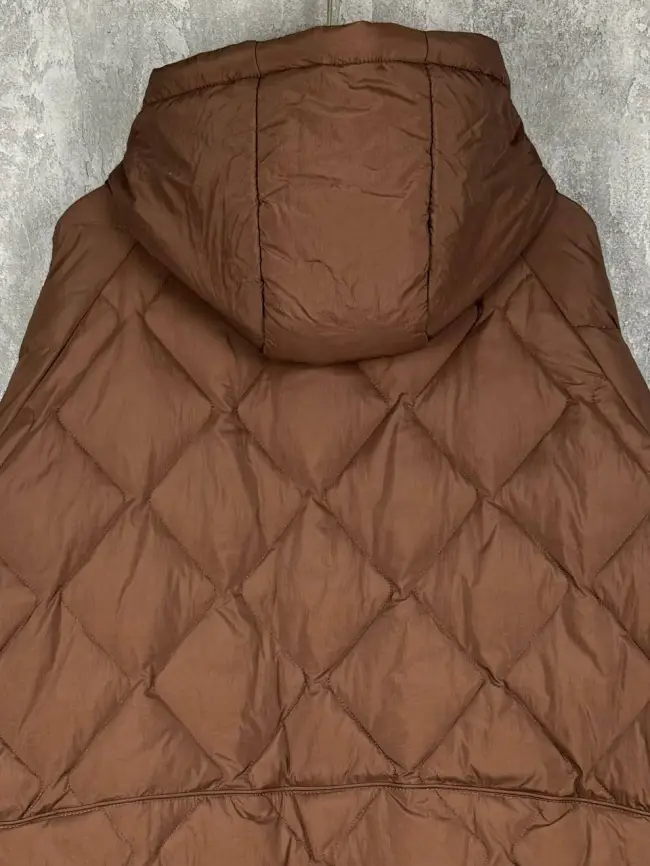 Стеганая куртка с капюшоном 8815 Размер 48-54 фото 15