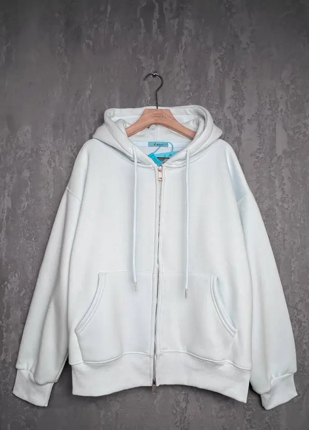 Худи зип утепленное 10 Размер 46-54 фото 18