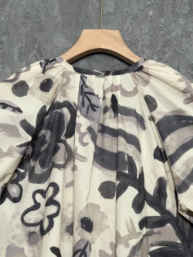 Платье с принтом 26180 размеры 50- 58 фото 9