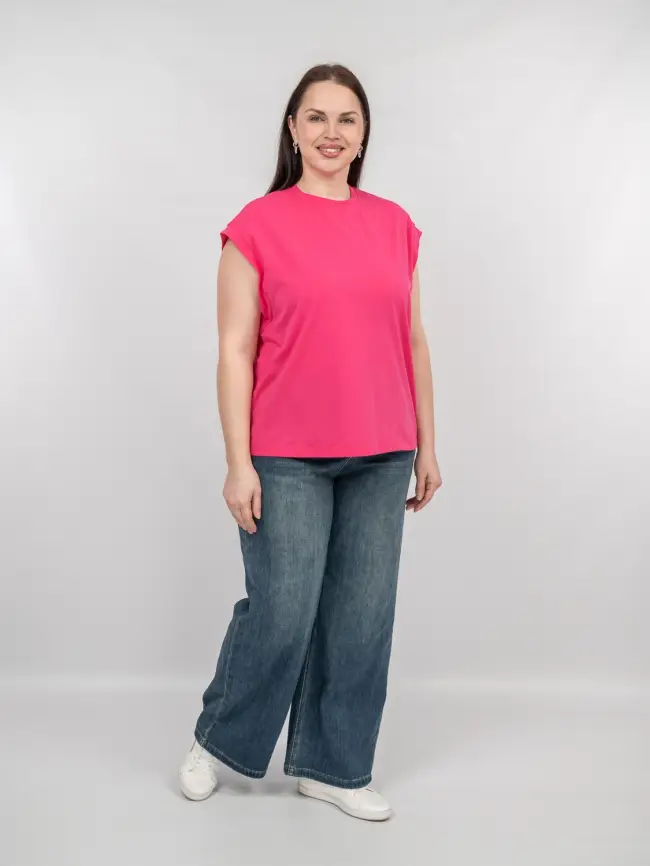 Футболка с вставкой ЭттоПлюс 0025 Размер 50-56 фото 19