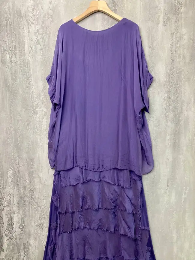 Платье шелк рваное 2388-06 фото 31