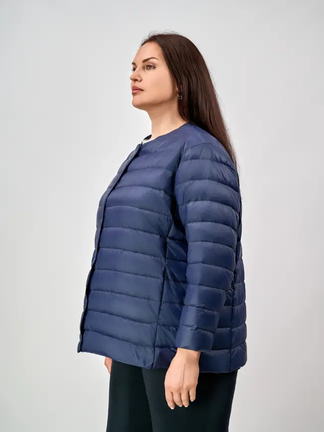 Легкая пуховая куртка 8802 Размер 46-56 фото 43