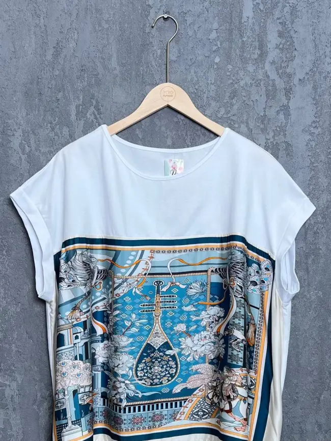 Блуза Италия 8860 Размер 50-58 фото 65