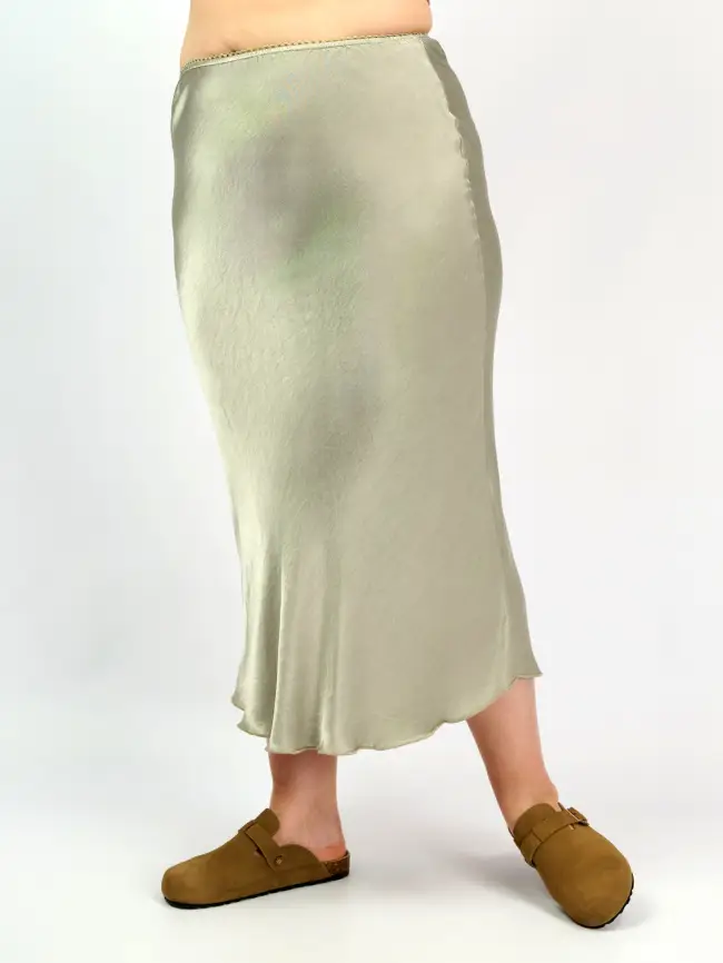 Юбка атлас 9298-1 Размер 48-56 фото 53