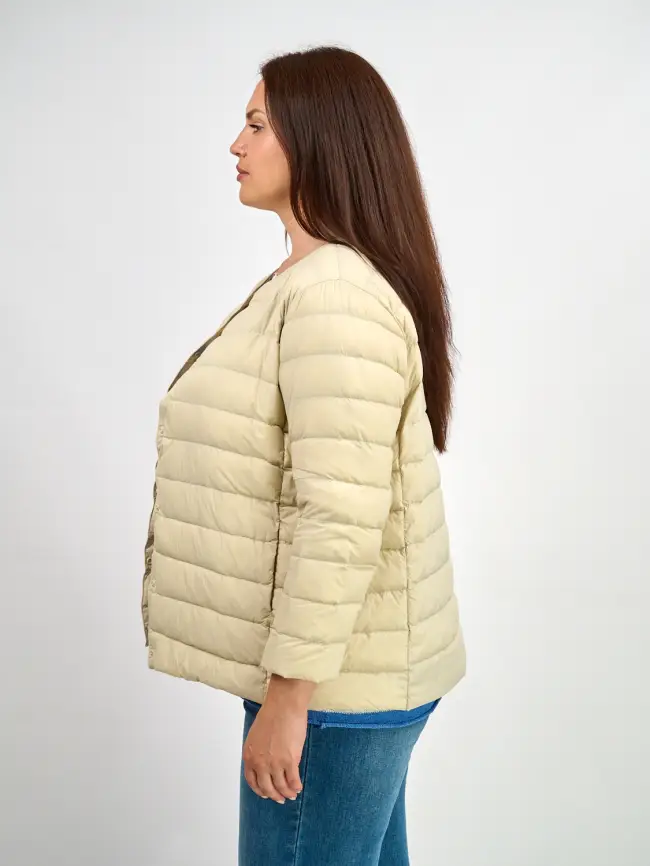 Легкая пуховая куртка 8802 Размер 46-56 фото 79