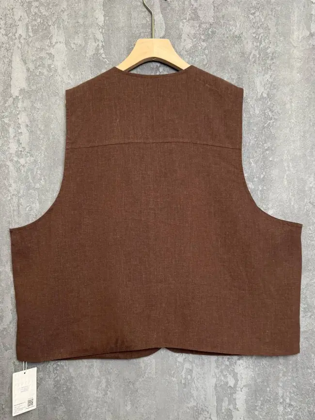 Жилет лен на подкладке 24625 Размер 50-58 фото 17