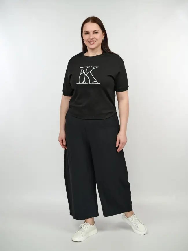 Брюки палаццо 38317 размер 54- 58 фото 1