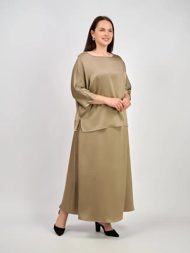 Блуза ЭттоПлюс 1005 Размер 50-58 фото 5