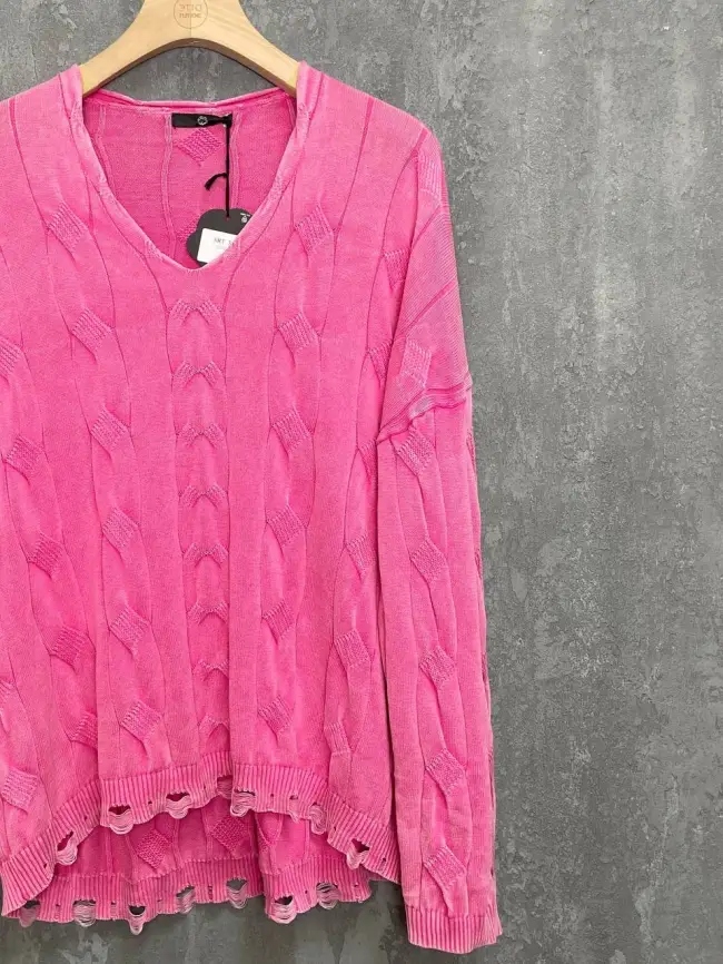 Джемпер Италия косы 3388 Размер 50-58 фото 13