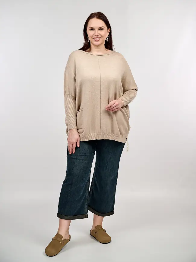 Джемпер 1444 Италия Размер 50-58 фото 63