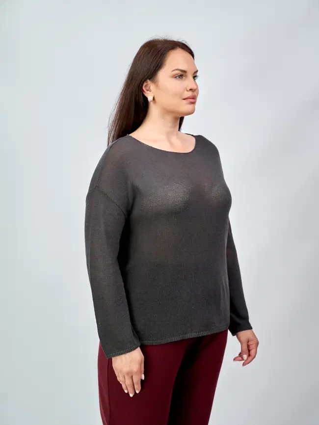 Джемпер облегченный 6876 Размер 50-56 фото 3