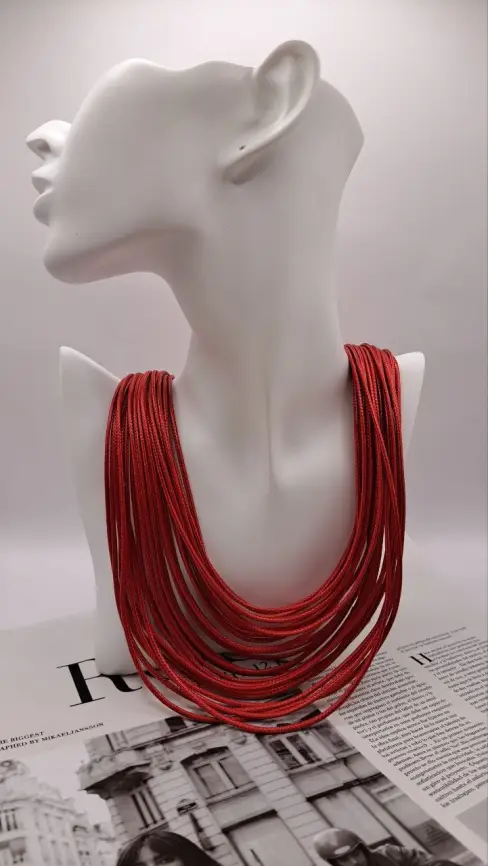 Колье Водопад 100107 фото 4