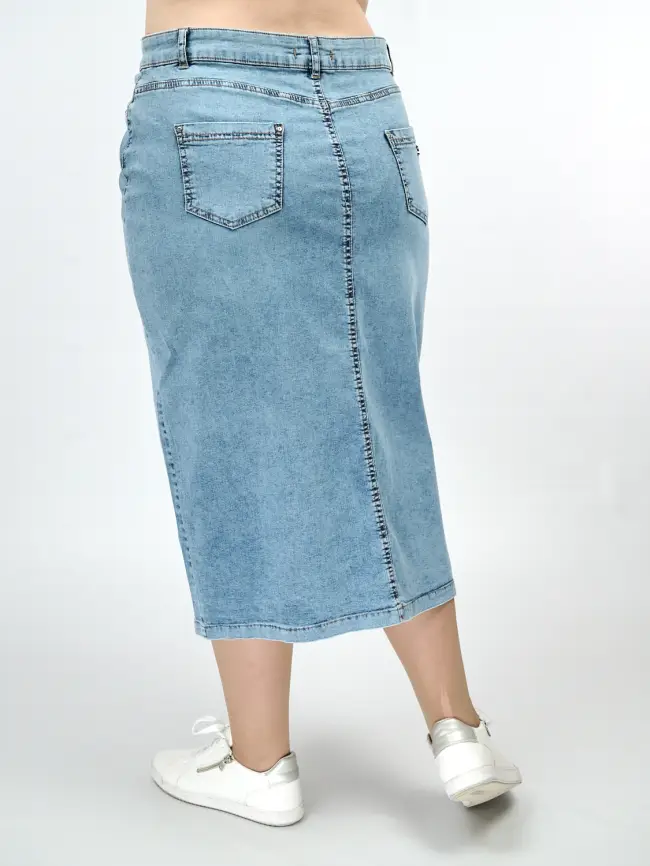 Юбка джинсовая 2331-B Турция фото 31