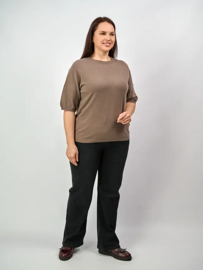 Джемпер 20242 ЭттоПлюс Размер 50-58 фото 10