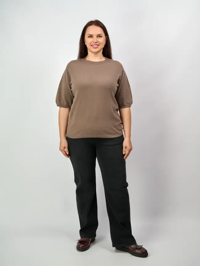 Джемпер 20242 ЭттоПлюс Размер 50-58 фото 6