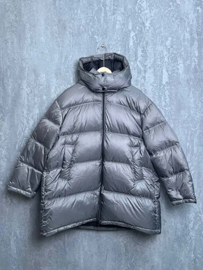 Пуховик зимний 9903 удлиненный Размер 50-60 фото 89