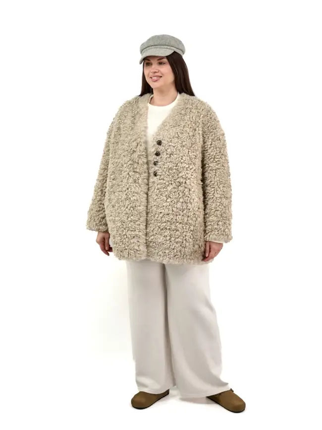 Дубленка 18925 Размер 50-58 фото 22