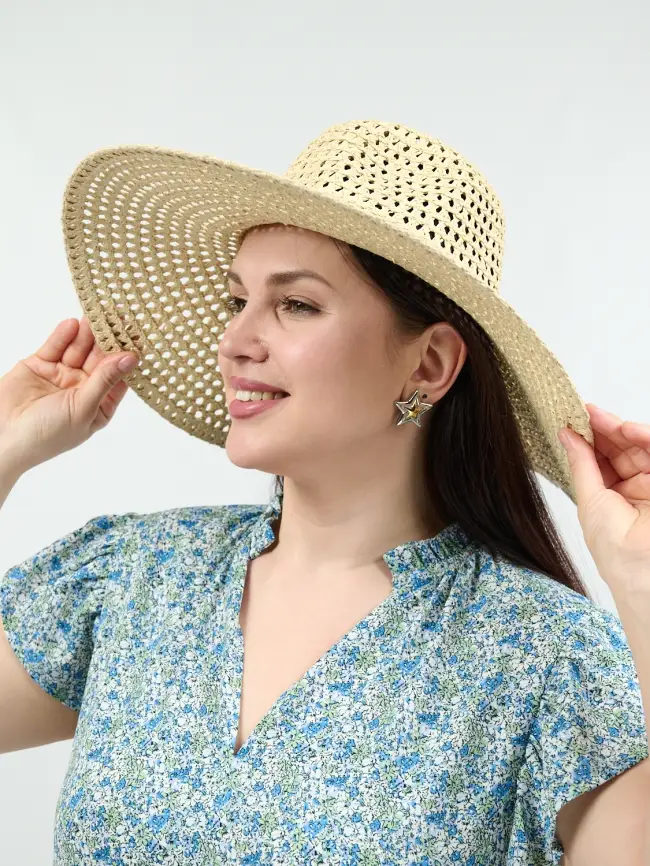 Шляпа соломенная 4081 фото 2