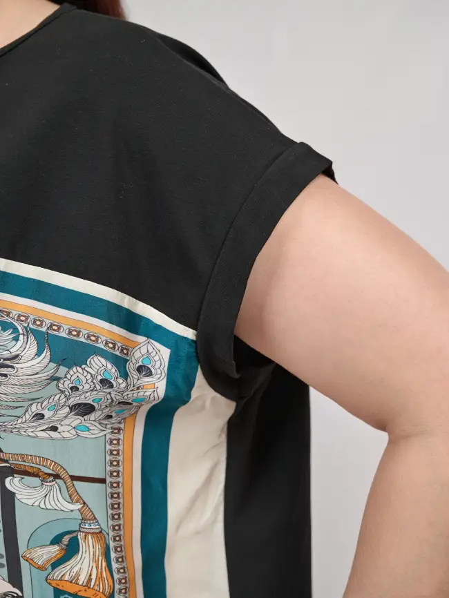 Блуза Италия 8860 Размер 50-58 фото 36