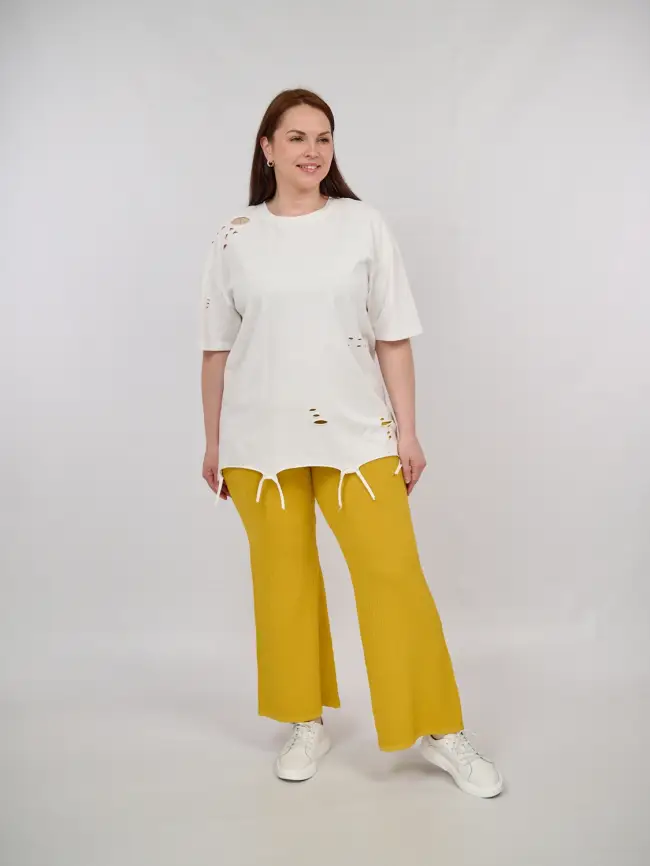 Палаццо облегченные ЭттоПлюс 2138 Размер 50-58 фото 45