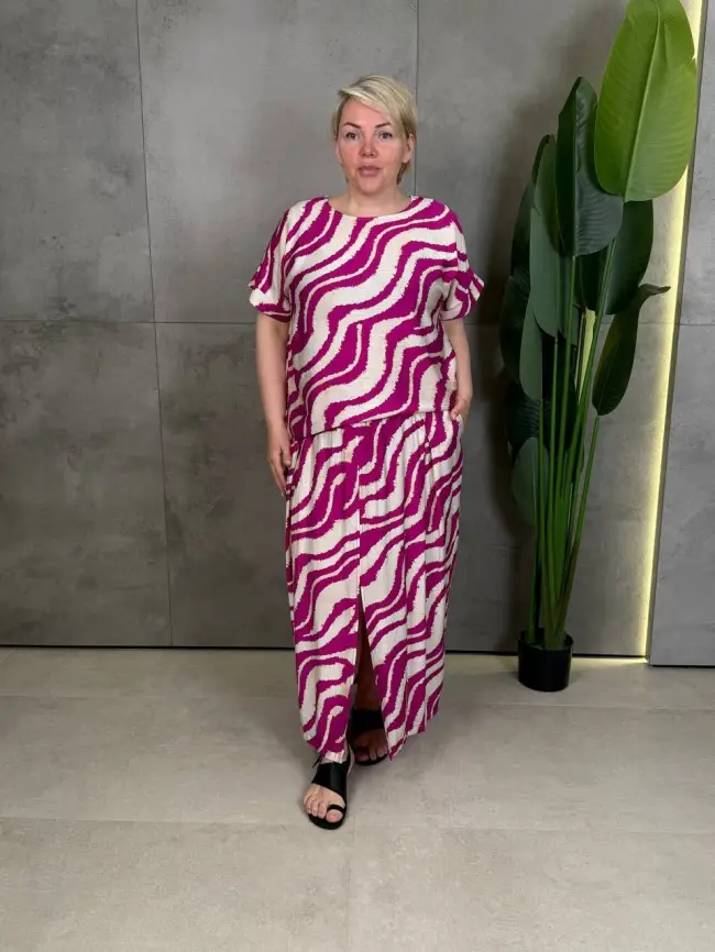 Юбка ЭттоПлюс 0023 Размеры 48-60 фото 52