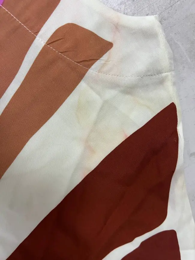 Платье лист Монстеры (молоко) 2321-1 Размер 48-58 Уценка фото 2