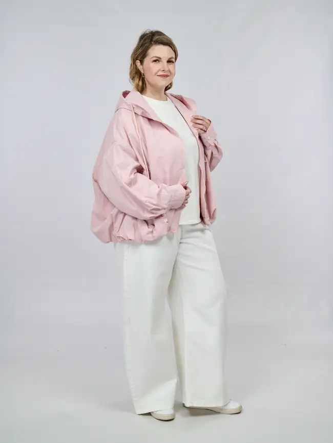 Ветровка облегченная с капюшоном 25185 Размер 52-58 фото 71