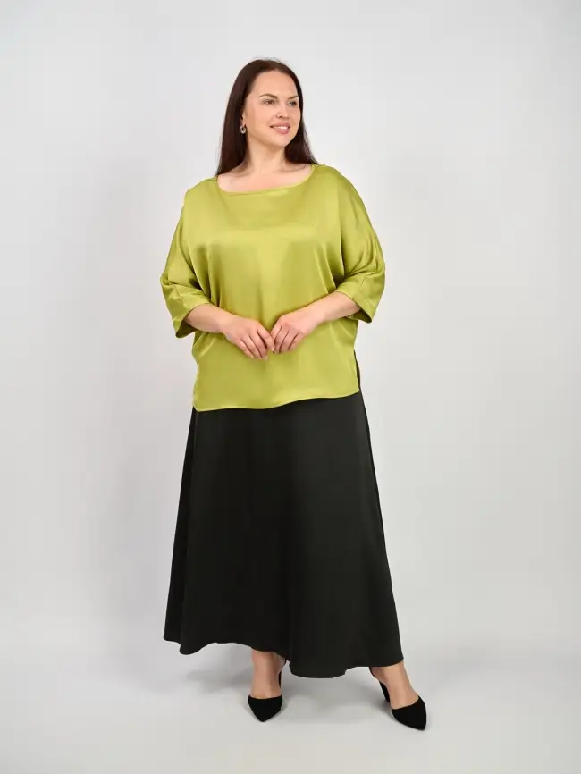 Блуза ЭттоПлюс 1005 Размер 50-58 фото 48