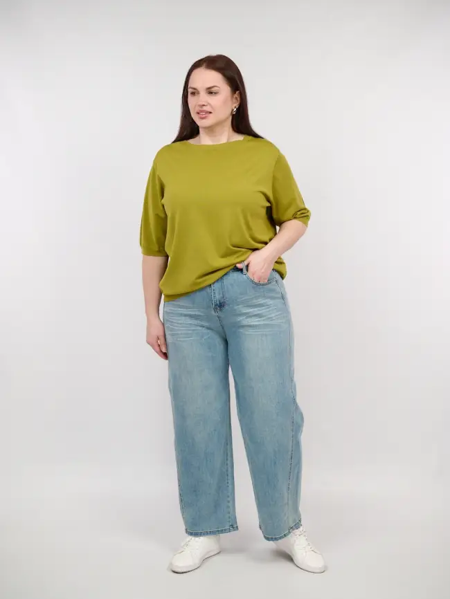 Джинсы 9893 Размер 48-56 фото 2