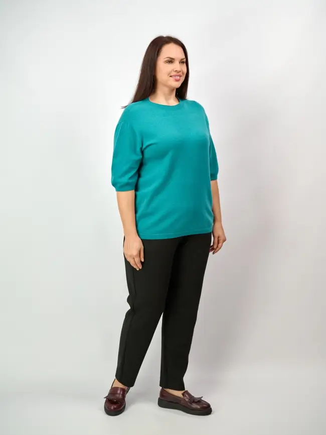 Джемпер 20242 ЭттоПлюс Размер 50-58 фото 123