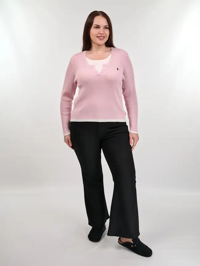 Джинсы клеш Бэст 36025 Размер 50-54 фото 17