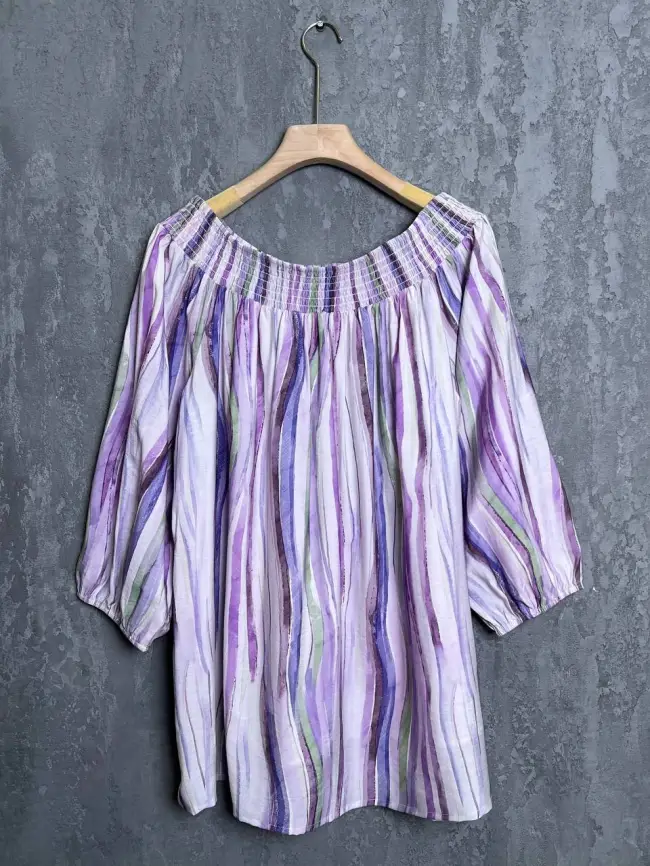 Блуза ЭттоПлюс 34187 Размер 52-58 фото 24