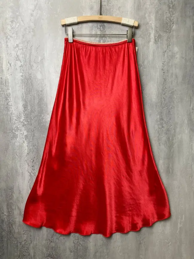 Юбка атлас 9298-1 Размер 48-56 фото 22