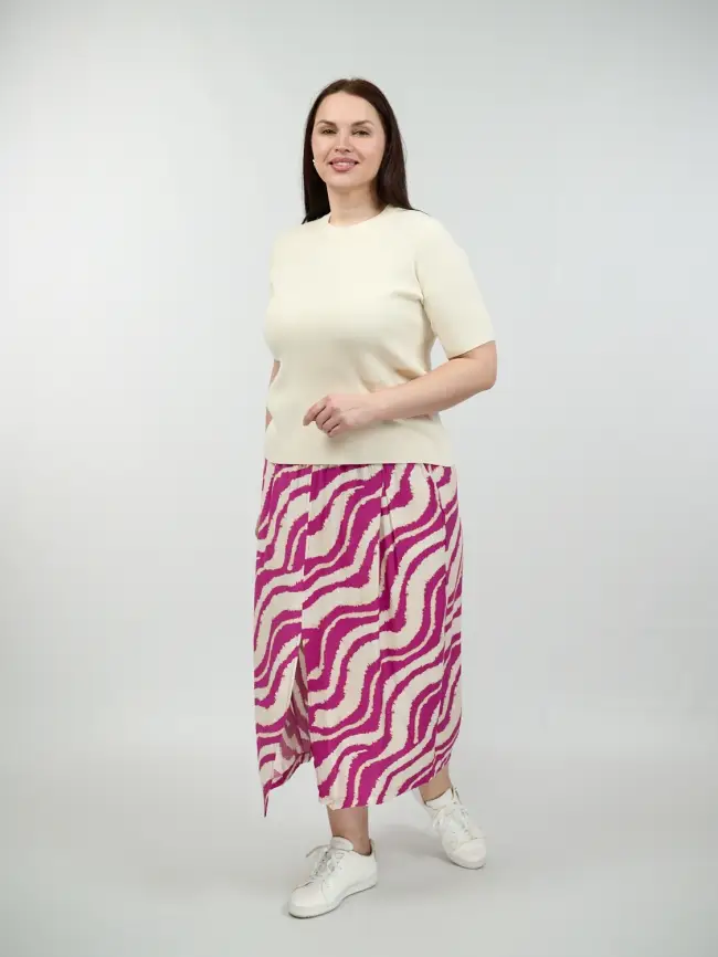 Юбка ЭттоПлюс 0023 Размеры 48-60 фото 43