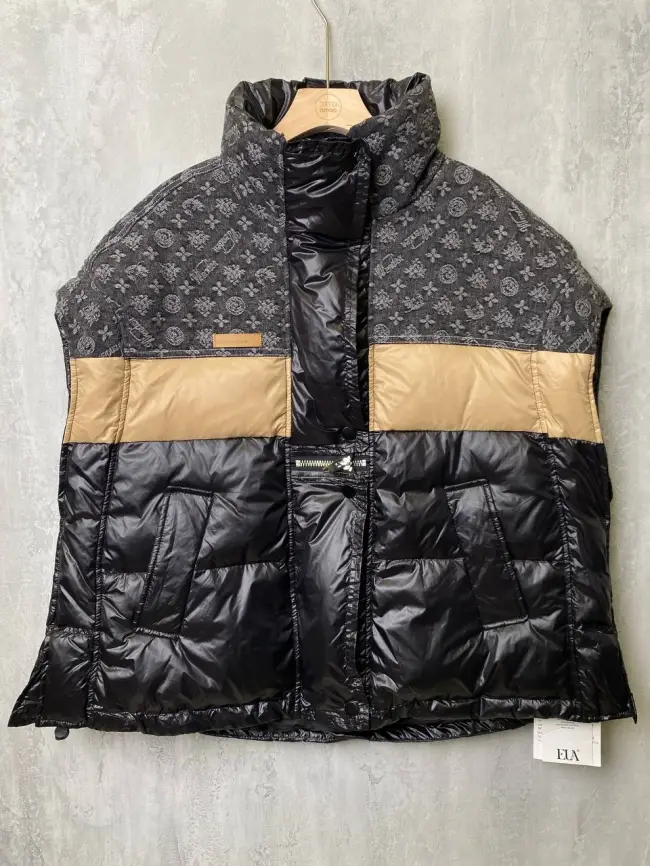 Жилет на двух молниях 1219 Размер 48-58 фото 23