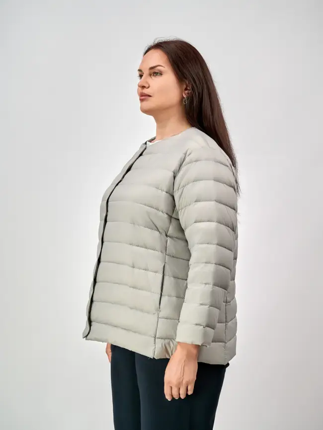 Легкая пуховая куртка 8802 Размер 46-56 фото 30