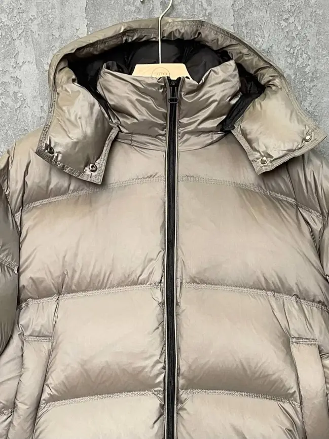 Пуховик зимний 9903 удлиненный Размер 50-60 фото 12