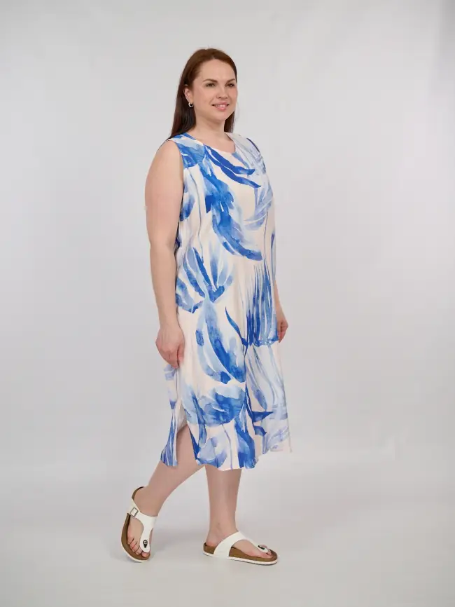 Сарафан ЭттоПлюс 0024 размеры 52- 58 фото 29