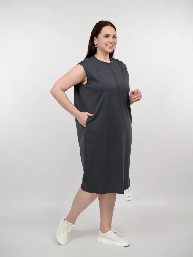 Сарафан трикотажный 25110 размер 50- 56 фото 2