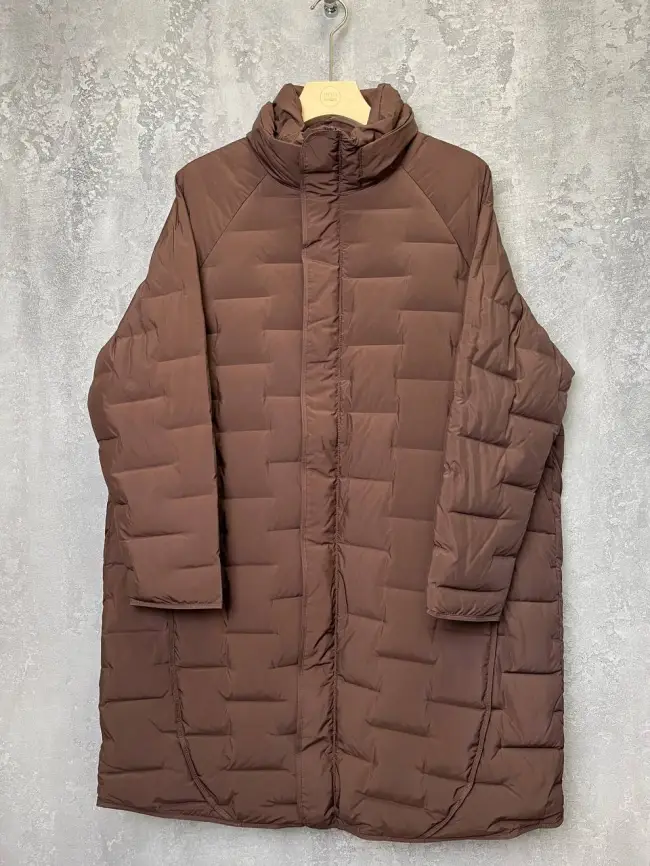 Пуховое пальто "Диана" 4272 Размер 46-56 фото 14