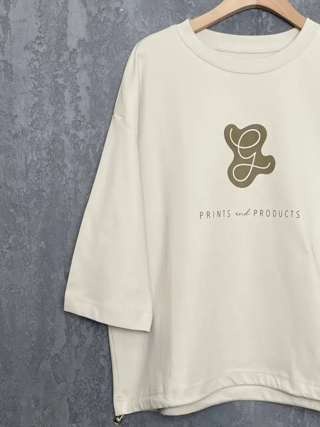 Лонгслив с принтом 95047 Размеры 48-58 фото 60